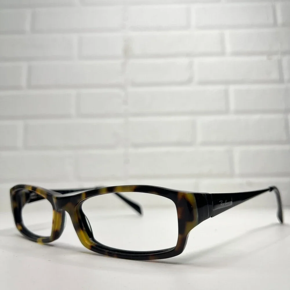 Ray-Ban RB 5136 2290 Eyeglasses Frames Womens Brown Titanium 53-16-130 1286